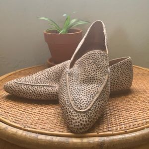 Calf Skin spotted madewell flats